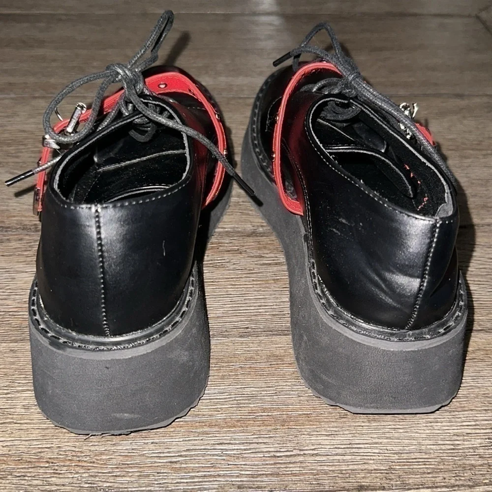 Koi Footwear Platform Lace Up Shoes